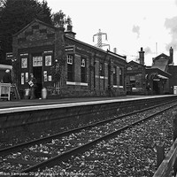 Buy canvas prints of Great Central Rothley Station by William Kempster