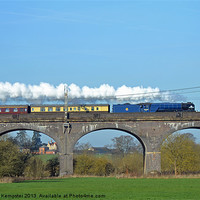 Buy canvas prints of The Cathedrals Express by William Kempster