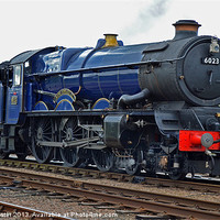 Buy canvas prints of GWR King Class No 6023 King Edward II by William Kempster