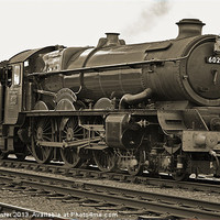 Buy canvas prints of GWR King Class No 6023 King Edward II by William Kempster