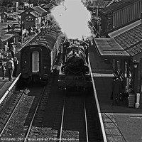 Buy canvas prints of West Somerset Railway Bishops Lydeard Station by William Kempster