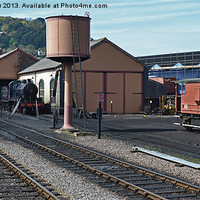 Buy canvas prints of Minehead Station Yard by William Kempster