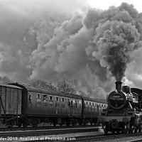 Buy canvas prints of BR Standard 2 Mogul No 78019 by William Kempster