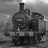 Buy canvas prints of 3F Jinty No 47406 by William Kempster
