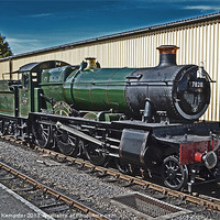 Buy canvas prints of West Somerset Manor Class No 7828 “Norton Manor” by William Kempster