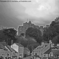 Buy canvas prints of Dunster Castle by William Kempster