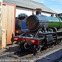 Buy canvas prints of GWR Mogul class No 9351 by William Kempster