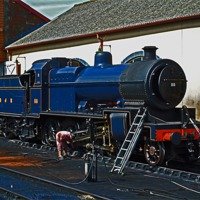 Buy canvas prints of SDJR 7F Class No 88 by William Kempster