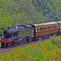 Buy canvas prints of Severn Valley Railway GWR 51XX Class by William Kempster