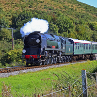 Buy canvas prints of Bulleid Light Pacific West Country Eddystone by William Kempster
