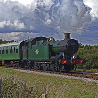 Buy canvas prints of GWR 56XX Class No.6695 by William Kempster
