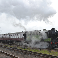 Buy canvas prints of Great Northern N2 CLass No.1744 by William Kempster