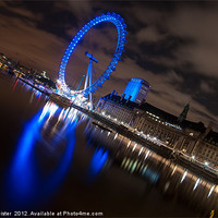 Buy canvas prints of :The Eye of London: by bullymeister 