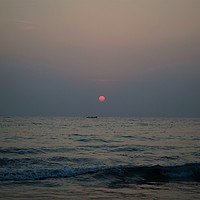 Buy canvas prints of Indian Beach Sunset  by Andy Freeman