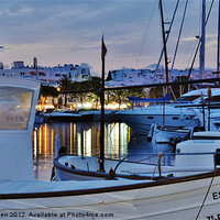 Buy canvas prints of Spanish Harbour by Laura Witherden
