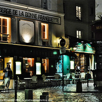 Buy canvas prints of Parisian Cafe by Laura Witherden