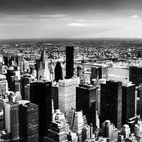 Buy canvas prints of  New York Skyline by Laura Witherden
