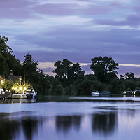 Buy canvas prints of Thames by Twilight by Laura Witherden