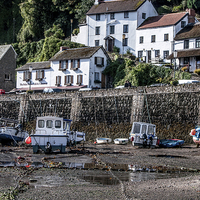 Buy canvas prints of  Lynmouth by Laura Witherden