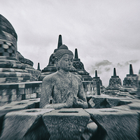 Buy canvas prints of  Borobudur in my mind by Abdul Kadir Audah