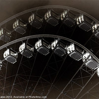 Buy canvas prints of Manchester Wheel 4 by stewart oakes