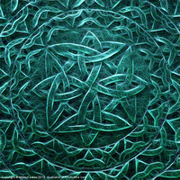 Buy canvas prints of Celtic designs and patterns 25 by stewart oakes