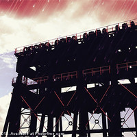 Buy canvas prints of Anderton boat lift 2 by stewart oakes
