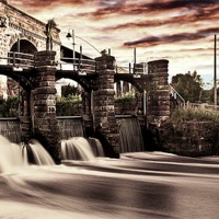 Buy canvas prints of Hometown collection 2 Northwich by stewart oakes