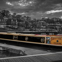 Buy canvas prints of Northwich sunny side up by stewart oakes