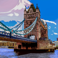 Buy canvas prints of GTA  London Baby! by stewart oakes
