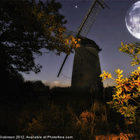 Buy canvas prints of BY THE LIGHT OF THE SILVERY MOON by Shaun Dickinson