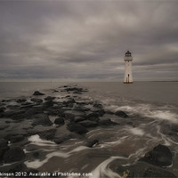 Buy canvas prints of Perch Rock Lighthouse by Shaun Dickinson