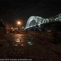 Buy canvas prints of Silver Jubilee Bridge Or( Runcorn Bridge) by Shaun Dickinson