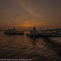 Buy canvas prints of SUNSET SAILING by Shaun Dickinson