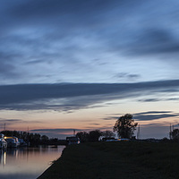 Buy canvas prints of  Thurne at Dusk by Howie Marsh