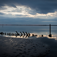 Buy canvas prints of  Reflective at Breydon Water by Howie Marsh