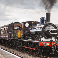 Buy canvas prints of  The Next Train Departing by Howie Marsh
