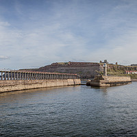 Buy canvas prints of Whitby Harbour by Howie Marsh