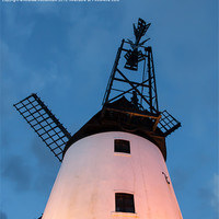 Buy canvas prints of Lytham Windmill by Andrew Rotherham