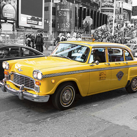 Buy canvas prints of Big Yellow Taxi by Martin Patten