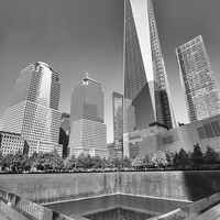 Buy canvas prints of 9/11 memorial by Martin Patten
