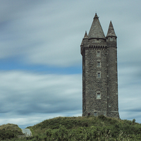 Buy canvas prints of  Scrabo Tower  by Noel Sofley