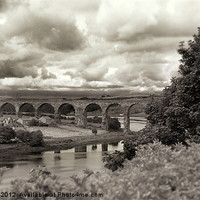 Buy canvas prints of Railway bridge by Phillip Shannon