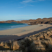 Buy canvas prints of Beautiful panorama of Oldshoremore Beach, near Kin by Louise Bellin
