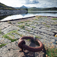 Buy canvas prints of Ben Stack from Loch Inchard, Kinlochbervie, Sutherland, Highland, Scotland by Louise Bellin