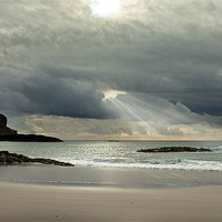 Buy canvas prints of Tiree Beach, Inner Hebrides, Scotland by Louise Bellin