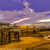 Buy canvas prints of Blackpool Pier by Paul Madden