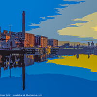 Buy canvas prints of Canning Dock and Albert Dock by Paul Madden