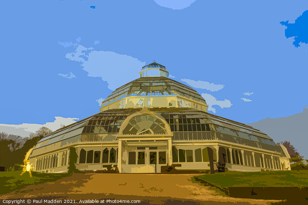 Sefton Park Palm House Picture Board by Paul Madden
