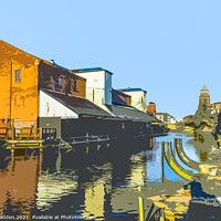 Buy canvas prints of Wigan pier by Paul Madden